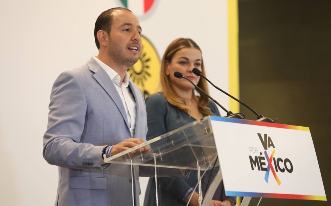 Anuncia Marko Cortés la reinstalación de la coalición Va por México para construir una candidatura presidencial en el 2024: incluyente, abierta y competitiva