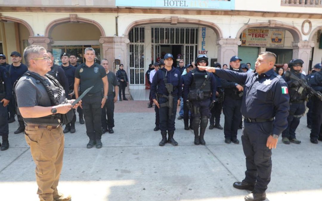 Los Reyes y Peribán fortalecen policías municipales, con nuevos directores y subdirectores de seguridad: SSP