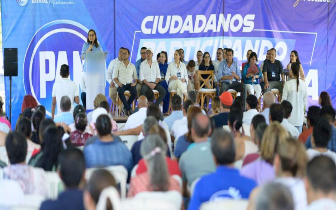De la mano de los ciudadanos, defenderemos la democracia: Cuquita Cabrera
