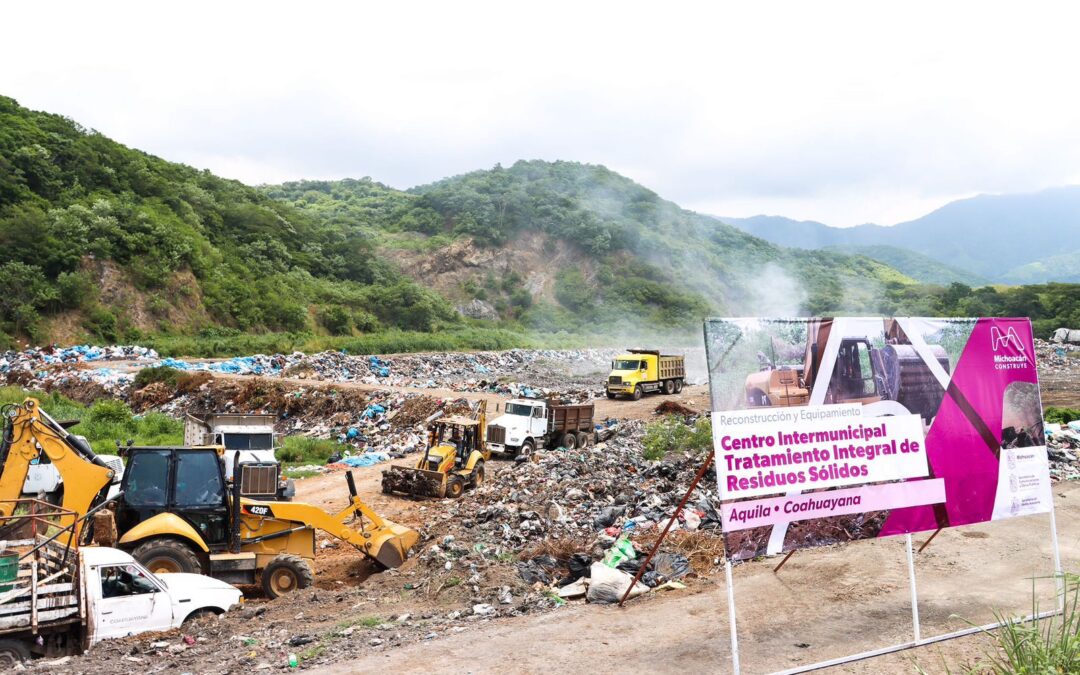 Con más de 57 mdp, Michoacán Construye centros de tratamiento de residuos