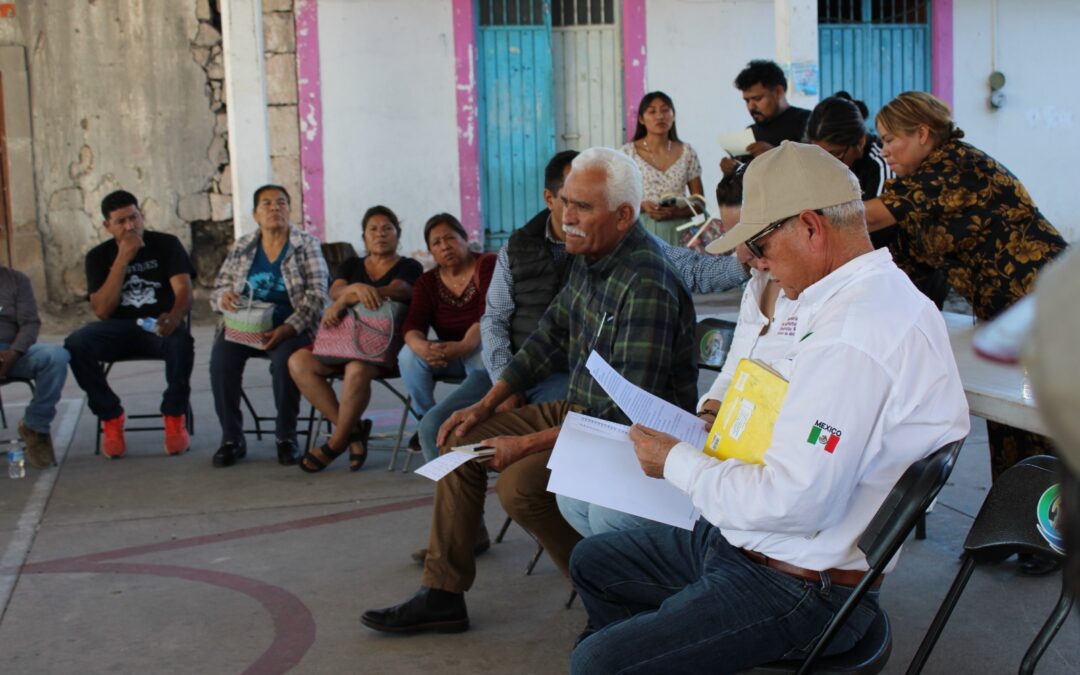 Sader y productores plantean acciones para enfrentar la sequía