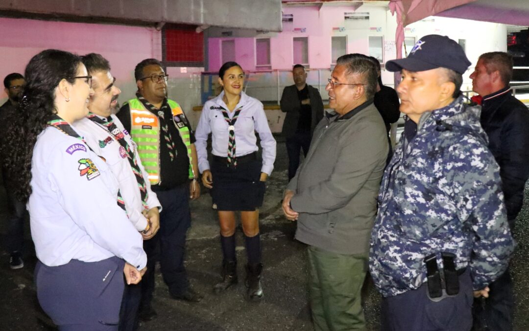 Scouts de México reconocen la ardua labor de la Guardia Civil