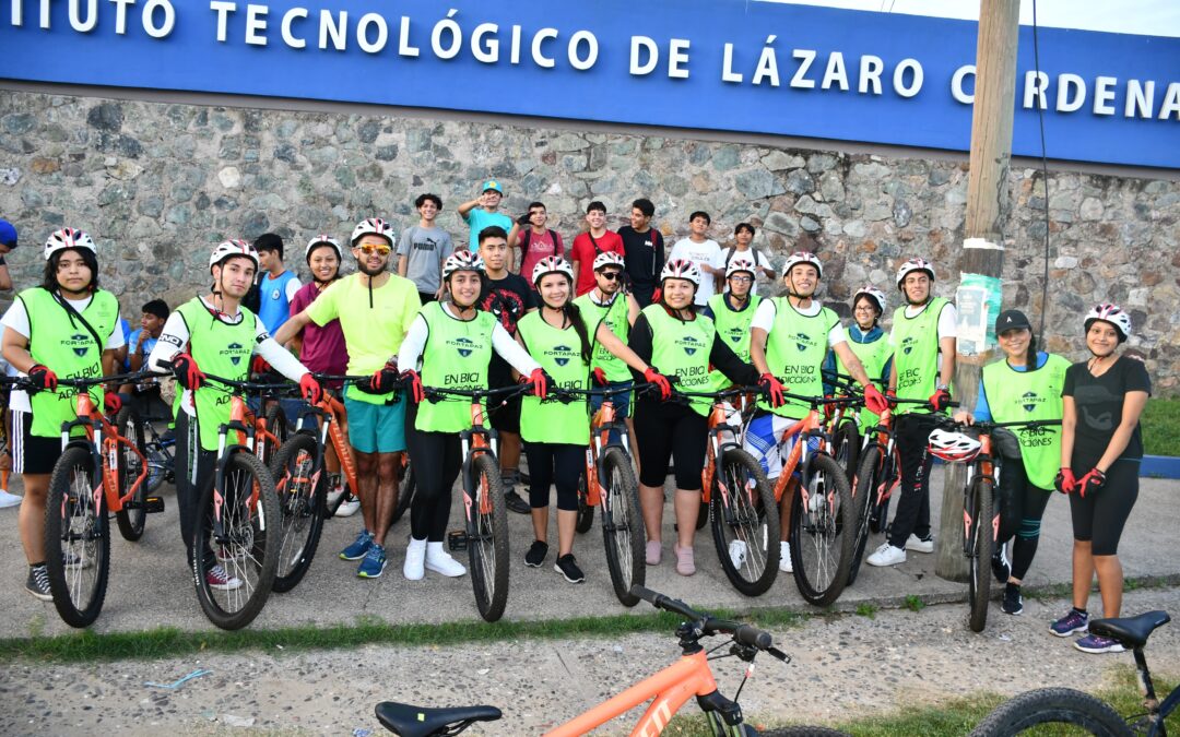 Bici Contra las Adicciones llega a Lázaro Cárdenas