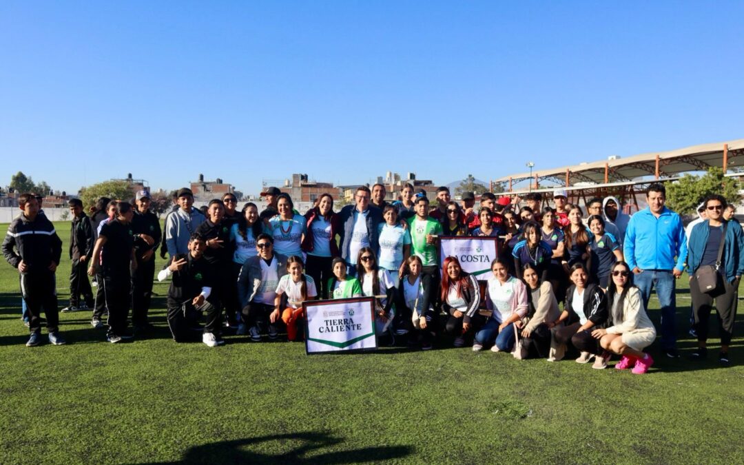 Inaugura Iemsysem encuentro deportivo y académico del Telebachillerato Comunitario