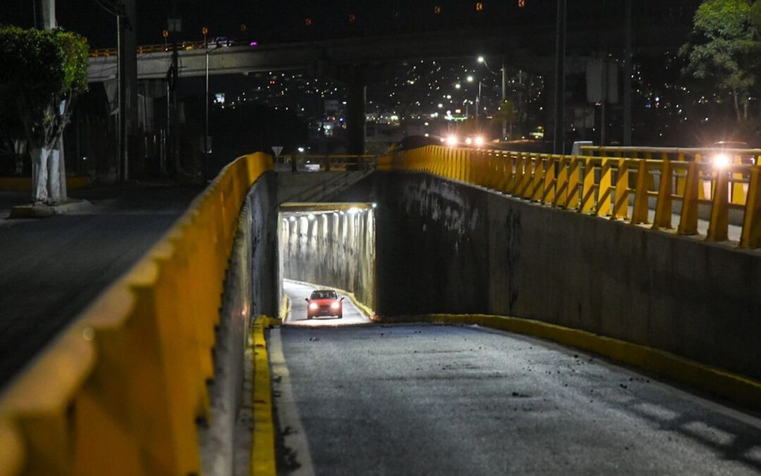 SCOP reabre túneles de distribuidor vial Paso Morelos
