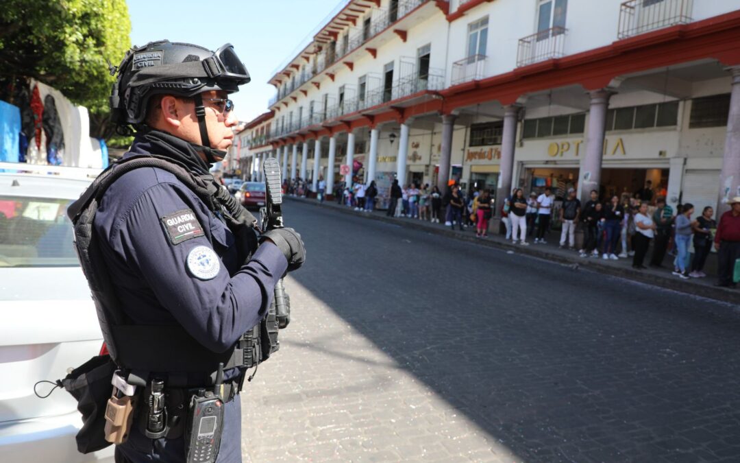 Turistas están seguros durante la permanencia del tianguis “Domingo de Ramos”