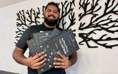 Maestro multiplica logros de Michoacán con libro de matemáticas