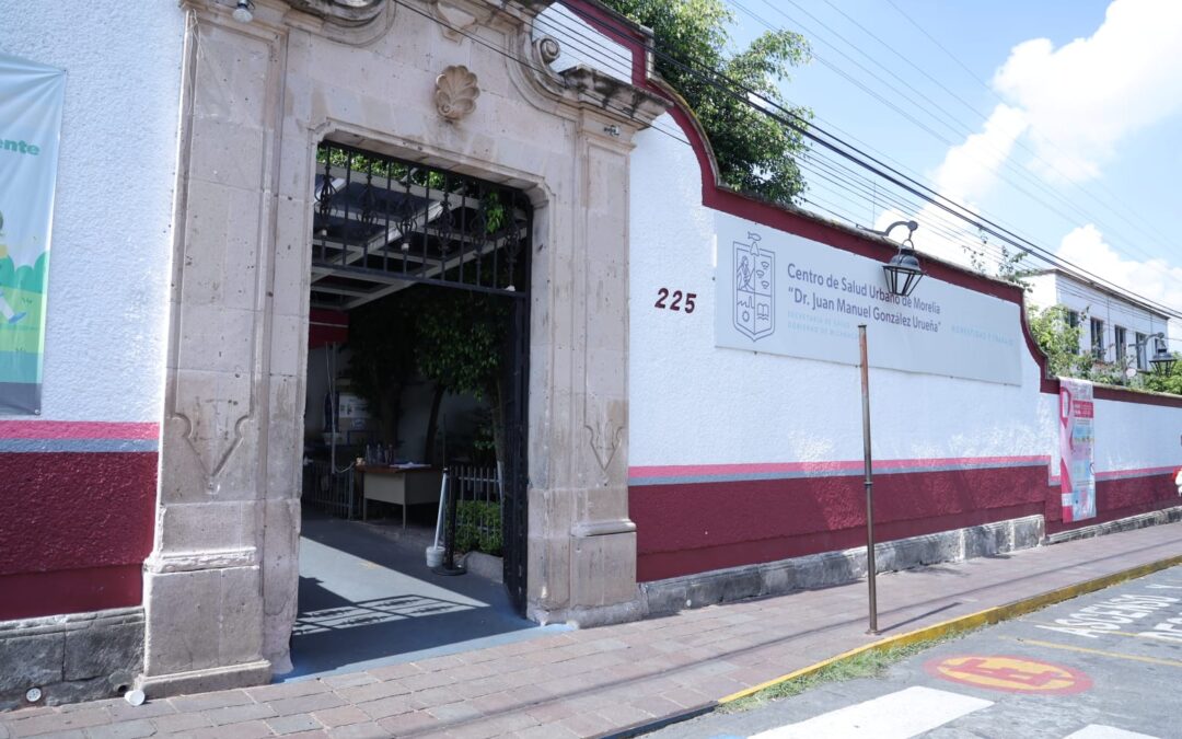 Esta Semana Santa permanecerá abierto el centro de salud de Morelia: SSM