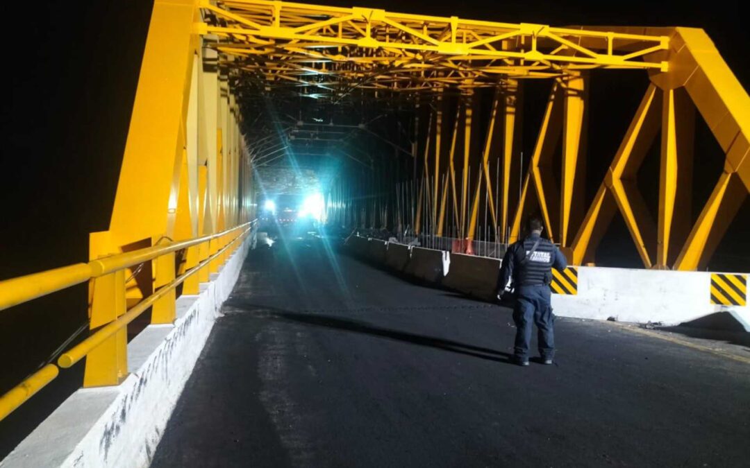 Se reabrío hoy la circulación vehicular en autopista Siglo XXI