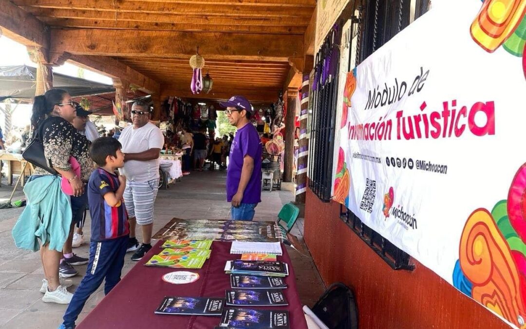 Conoce todo sobre Michoacán en los módulos de información turística