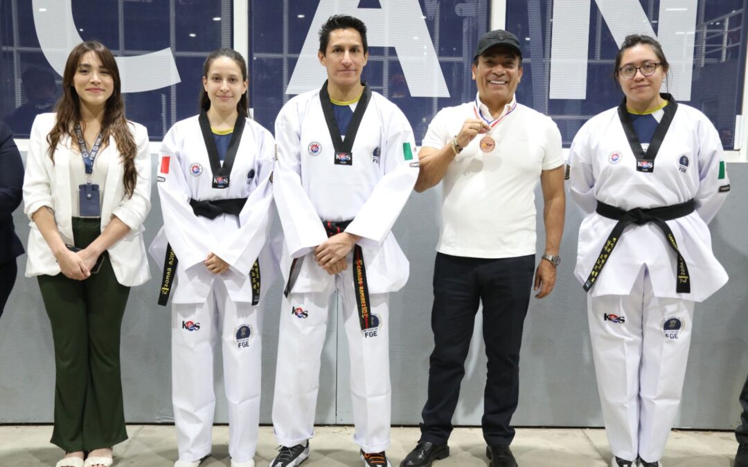 Imparte Fiscalía General, «Clase Motivacional de Taekwondo»