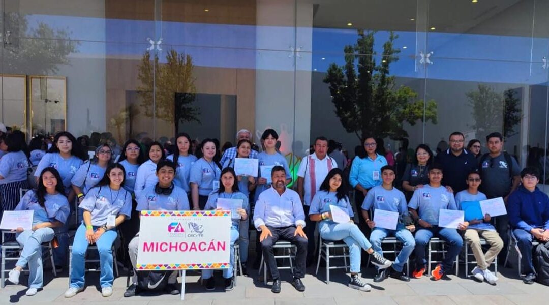Ganan estudiantes del Cecytem 8 medallas en Festival Académico