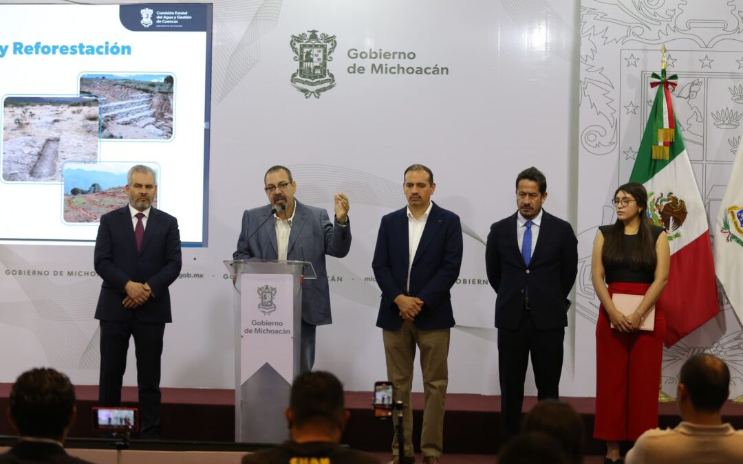 Anuncia Bedolla mil empleos temporales para rescatar el lago de Pátzcuaro