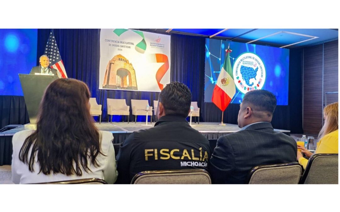 Participa Fiscalía General en Conferencia Multilateral sobre Drogas Sintéticas 2024