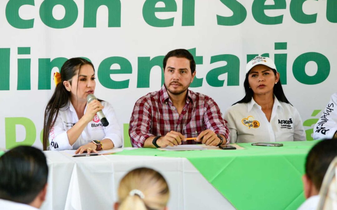 Blanca Álvarez Promete Alianza con Sector Citrícola para la Seguridad y Desarrollo en Apatzingán