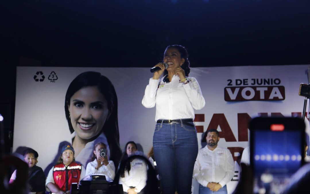 Fanny Arreola culmina campaña y logró reunir Apatzingán en una campaña de 45 días