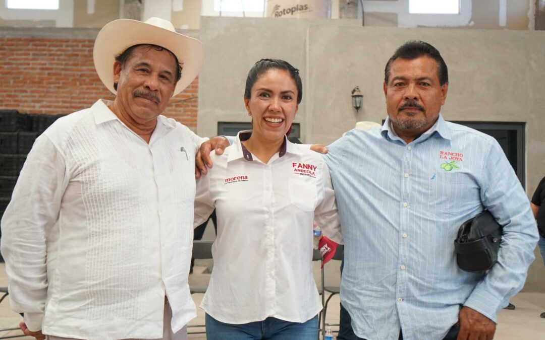 Fanny Arreola se Compromete a Impulsar la Ganadería y Agricultura en Apatzingán