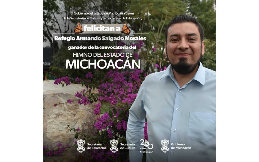 Armando Salgado, el maestro que desde el aula creó el Himno de Michoacán