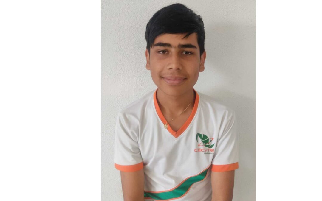 Jesús, el estudiante del Cecytem que es brigadista forestal