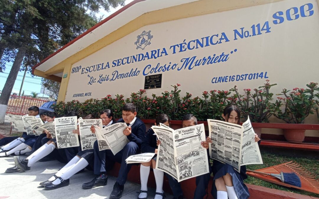 Periódico escolar El Venadito de Atapaneo trasciende fronteras