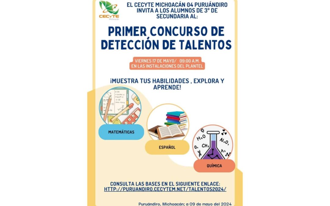 ¿Eres bueno en Matemáticas, Química o Español? El Cecytem te está buscando