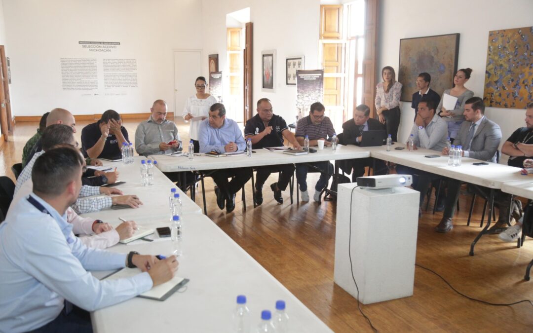 Definido el esquema de seguridad para jornada electoral en Michoacán: SSP