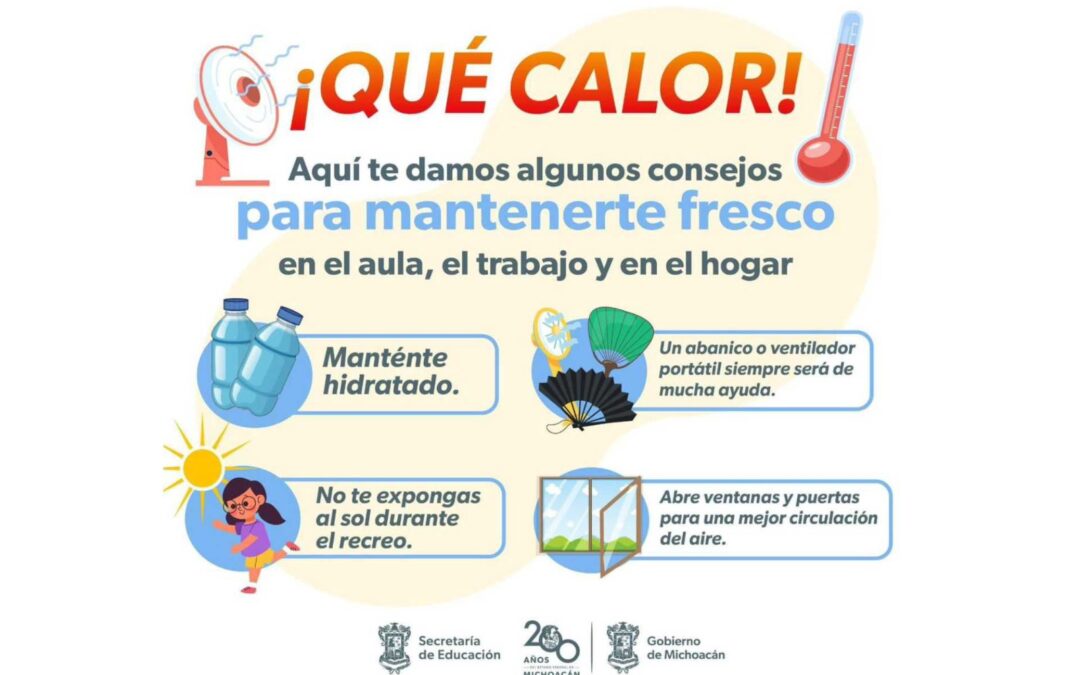 Temperaturas podrían superar los 45 °C; pide SEE tomar precauciones