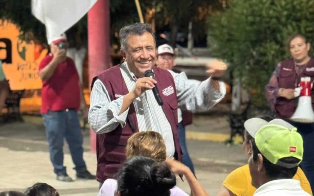 José Luis Cruz Lucatero llama al voto masivo para Morena