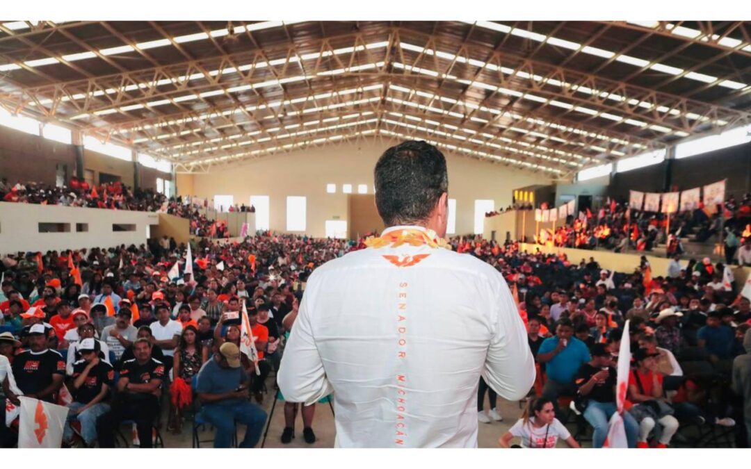 “Vamos a arrasar en Salvador Escalante este 2 de junio”: Carlos Herrera