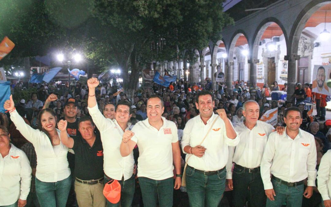 El cambio en Michoacán es posible con Movimiento Ciudadano: Carlos Herrera Tello