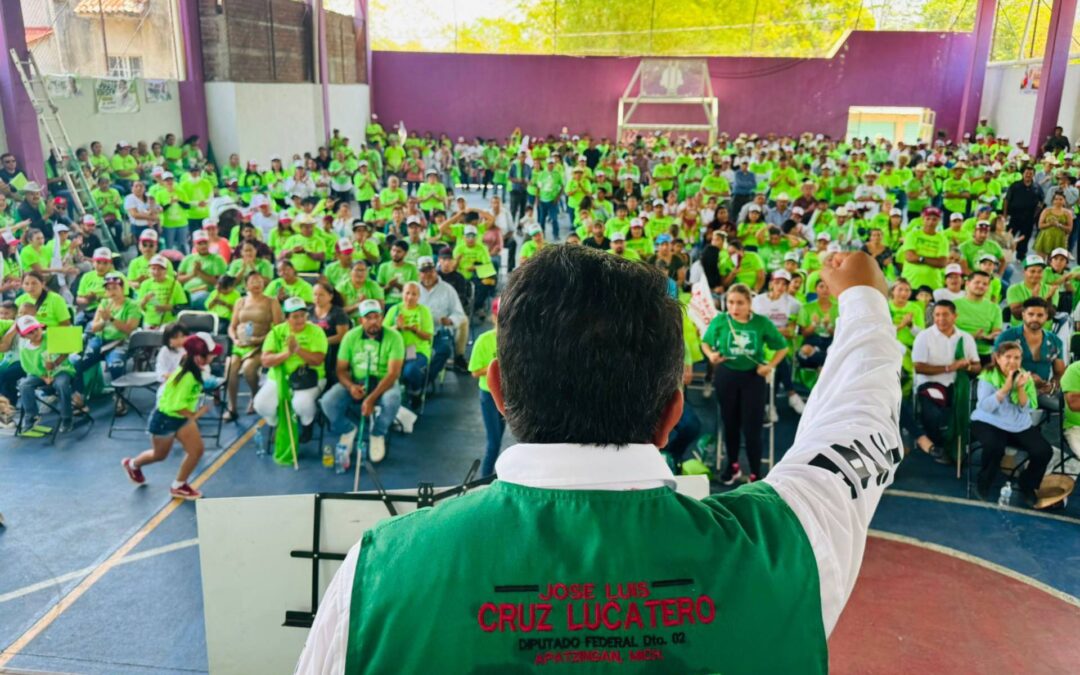 Vienen tiempos mejores para municipios del distrito federal 02: José Luis Cruz Lucatero.