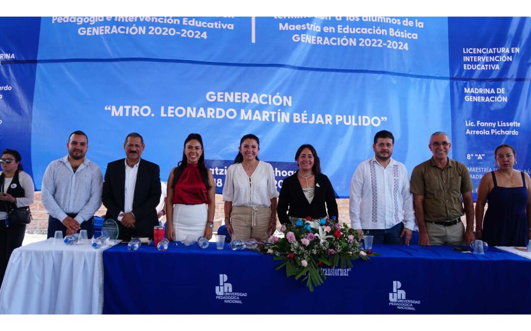 Fundamental la formación academica de jóvenes apatzinguenses, para lograr cambios positivos en el municipio: Fanny Arreola.