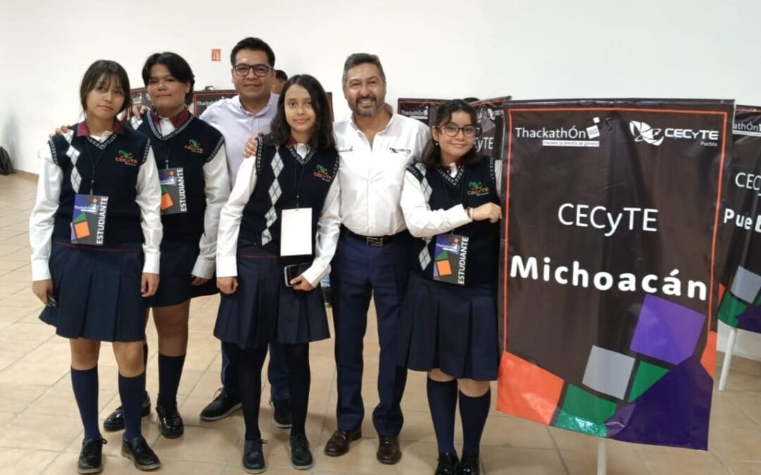 Alumnas del Cecytem crean app sobre mujeres inspiradoras
