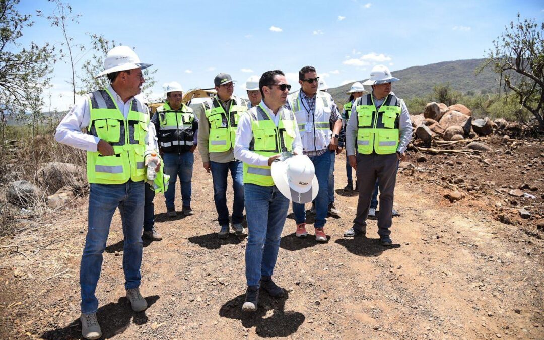 Supervisan obra del segundo anillo periférico de Morelia; lo transitarán casi 7 mil autos al día