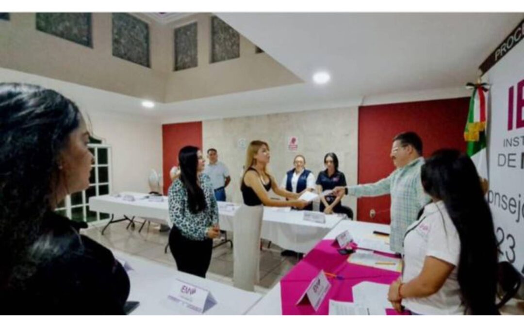Sandra Olimpia Garibay, Recibe Constancia de Mayoría para Diputación Local del Distrito 23