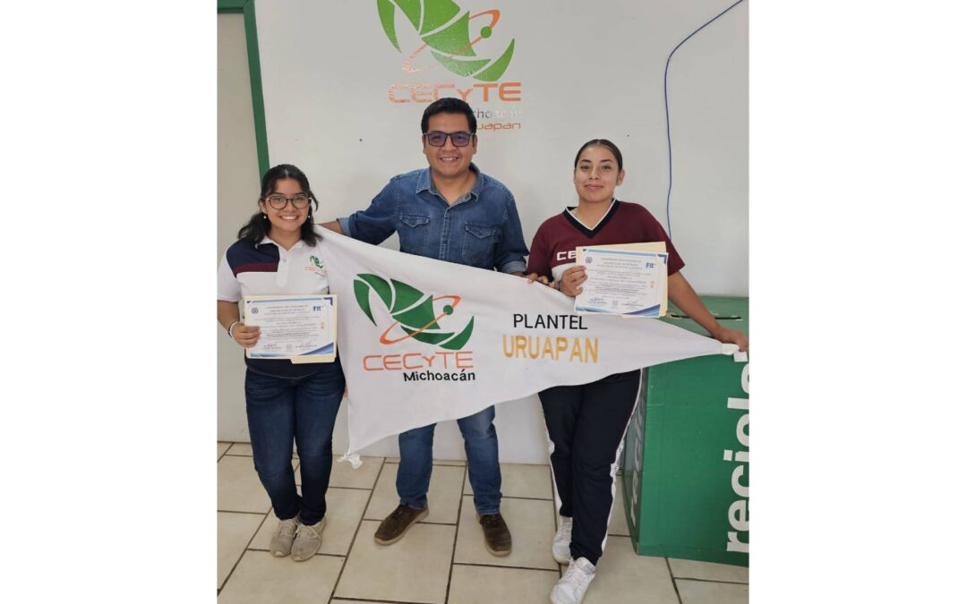 Alumnas del Cecytem Uruapan crean traductor purépecha y ganan congreso internacional