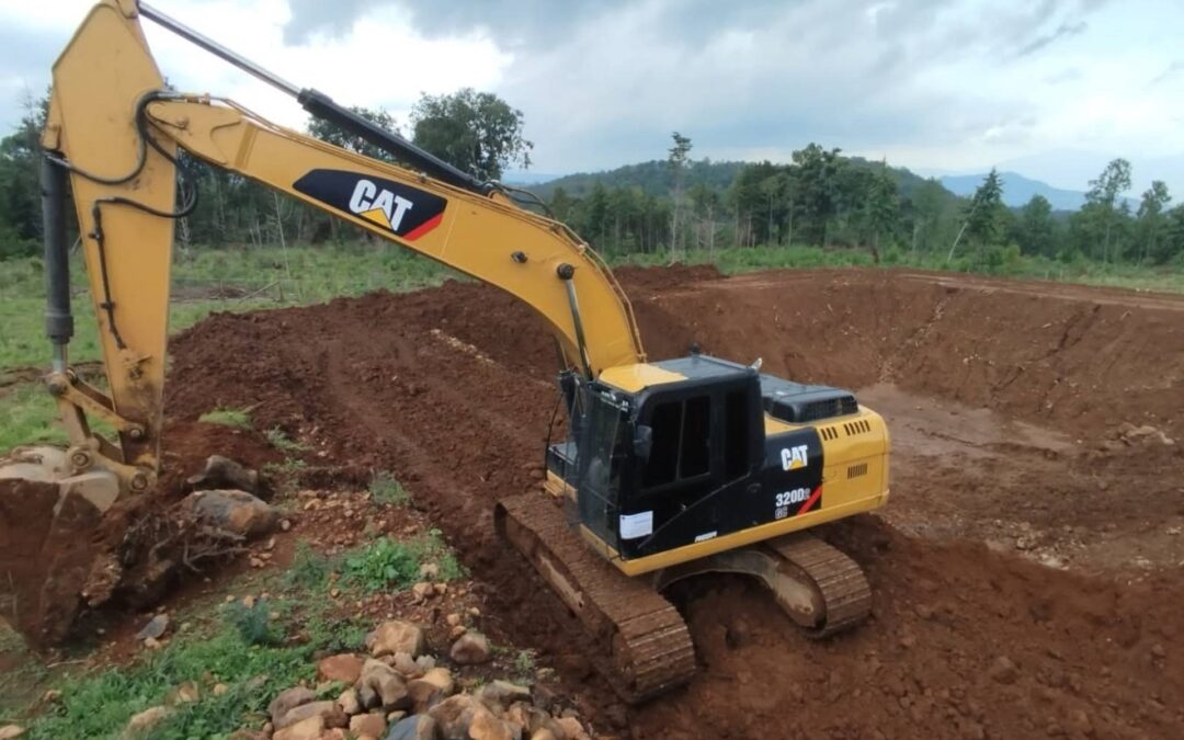 FGE detiene a 3 hombres que realizaban actividades de cambio de uso de suelo y tala, en Pátzcuaro