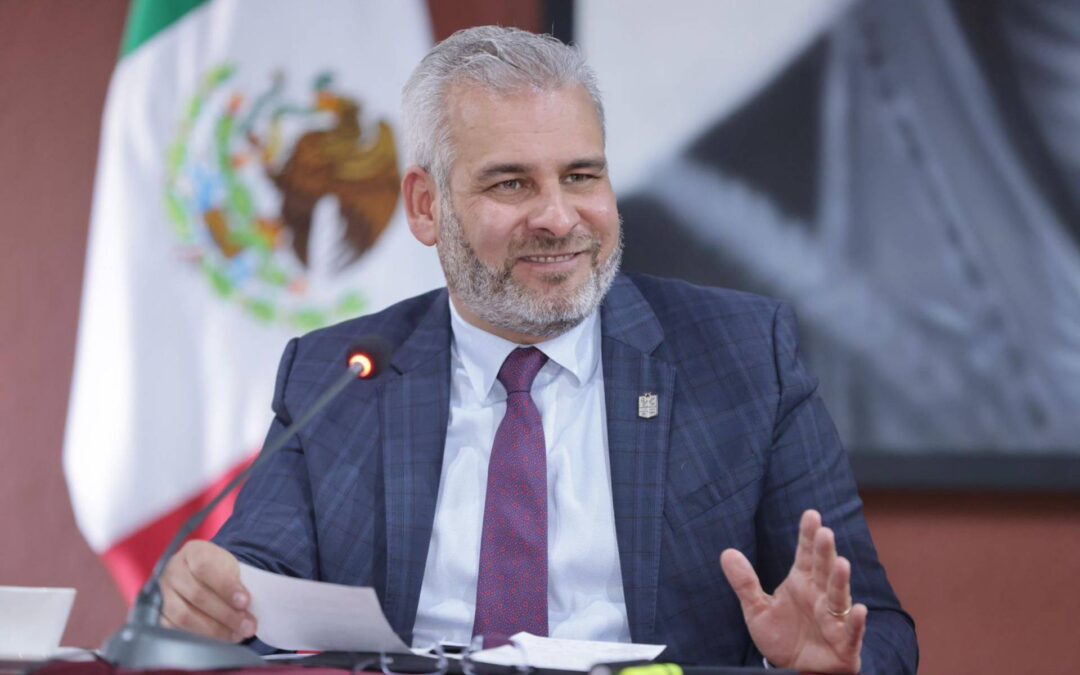 Bedolla presentó a Sheinbaum 6 proyectos de infraestructura para Michoacán