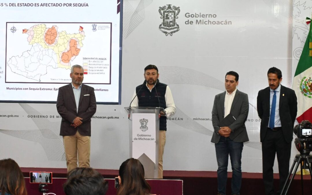 Presas de Michoacán con almacenamiento promedio de 82%: CEAyGC