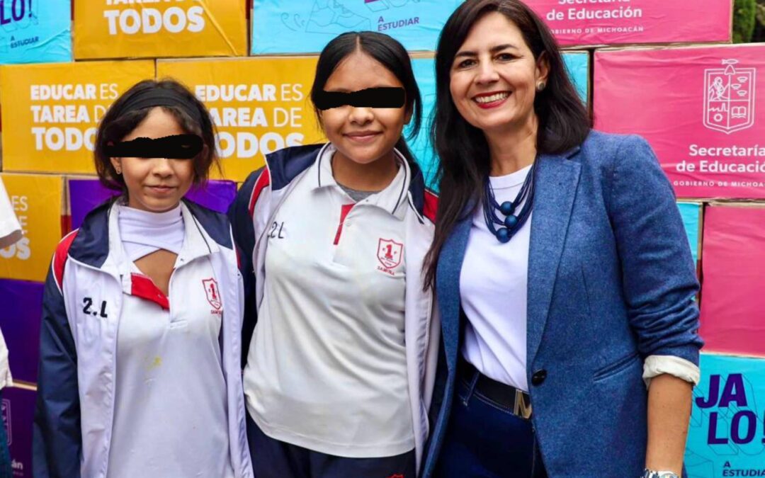 Escuelas de Michoacán serán promotoras de la salud con gobierno de Sheinbaum: SEE