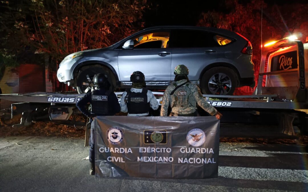 Agentes de seguridad decomisan armas y droga en Tepalcatepec: SSP