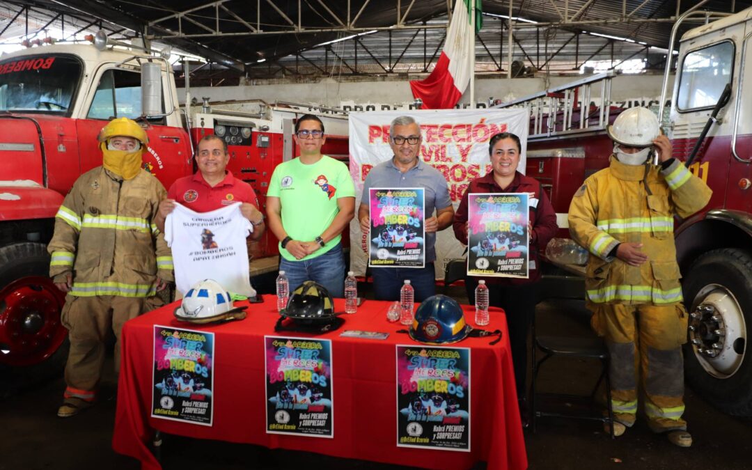 Gobierno y Protección Civil de Apatzingán invitan a carrera atlética para beneficio de Bomberos