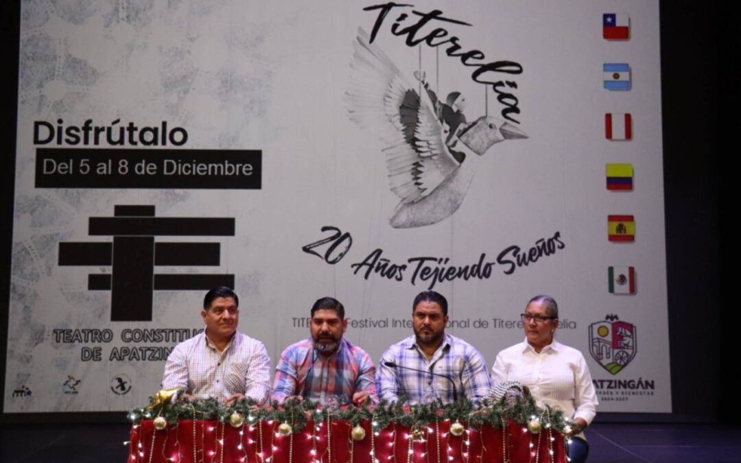 Llega a Apatzingán el Espectáculo Títerelia, con la presencia de cinco países