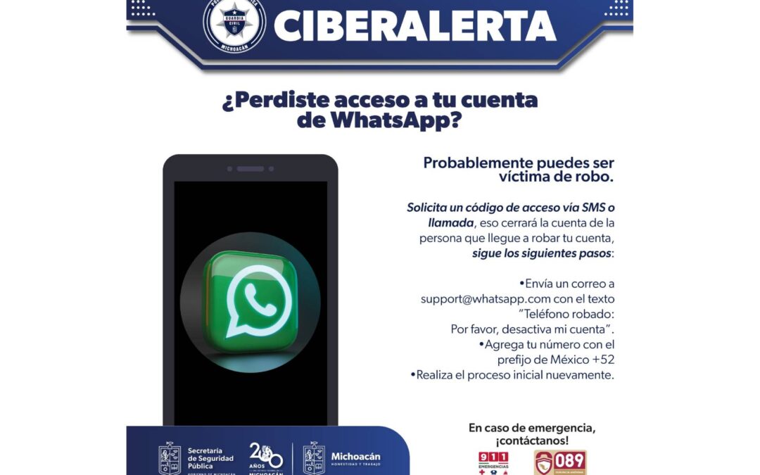 ¿Perdiste acceso a tu cuenta de Whatsapp? SSP te dice cómo recuperarla