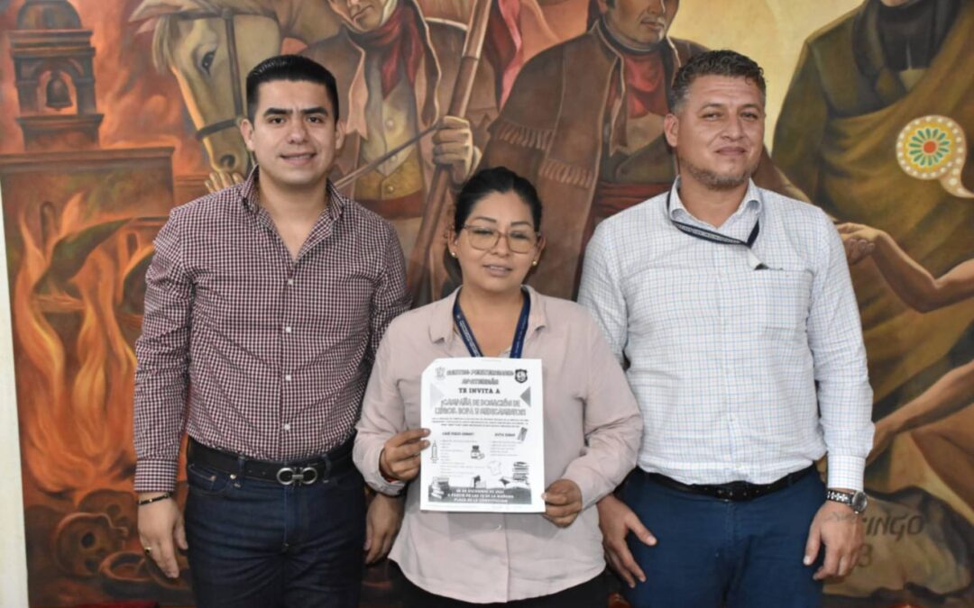 #HugoMolina, apoyará a la «Campaña de Donación de Libros, Ropa y Medicamentos» a realizarse en el Centro Penitenciario de Apatzingán.