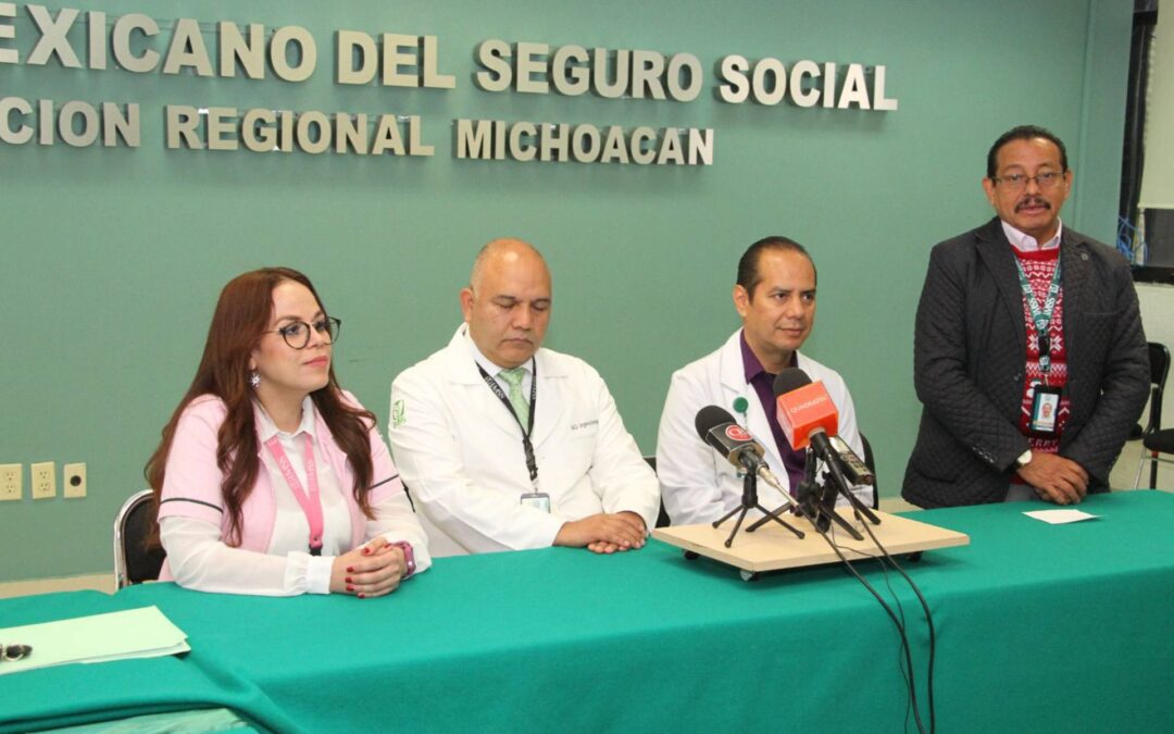 IMSS Michoacán llama a evitar accidentes y descompensaciones en época decembrina
