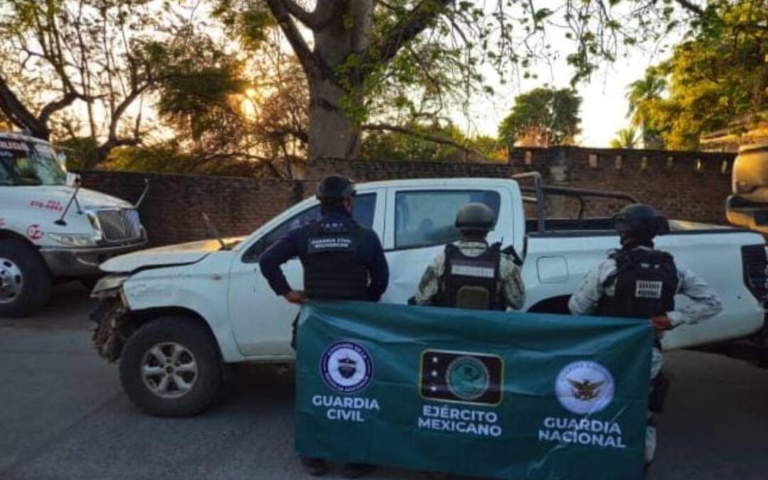 Asegurados tres vehículos y más de mil cartuchos en Apatzingán: SSP