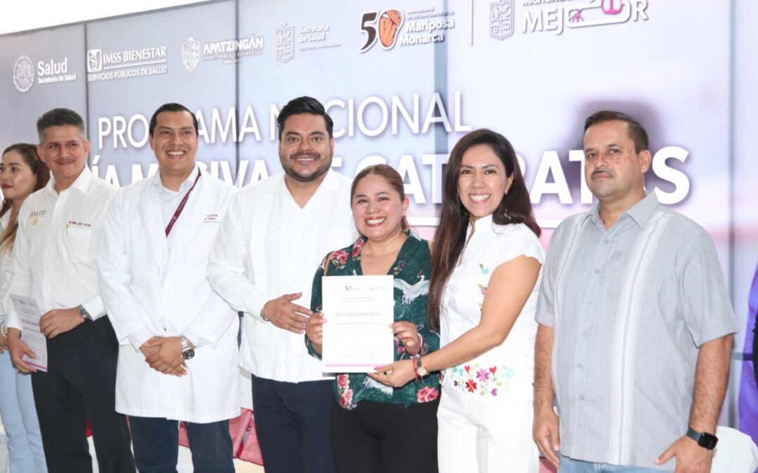 Fanny Arreola agradece a IMSS Bienestar por jornada de cirugías gratuitas de cataratas en Apatzingán