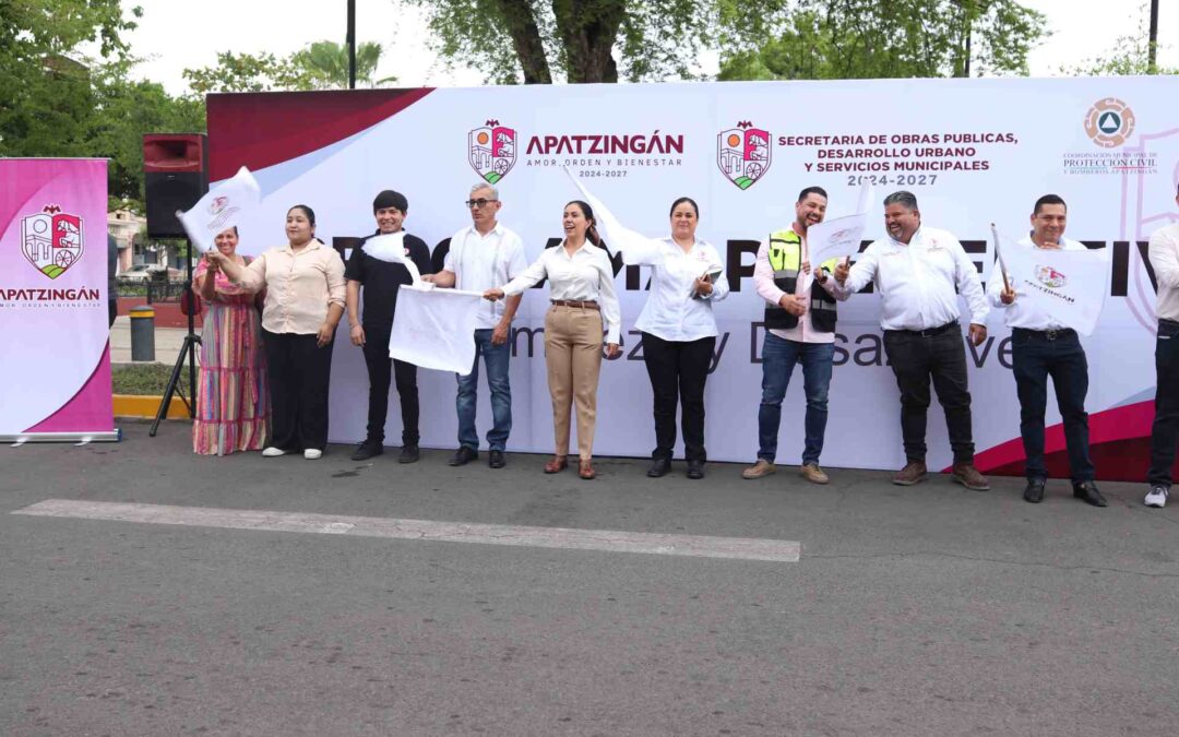 Gobierno de Fanny pone en marcha programa preventivo de limpieza y desazolve en Apatzingán