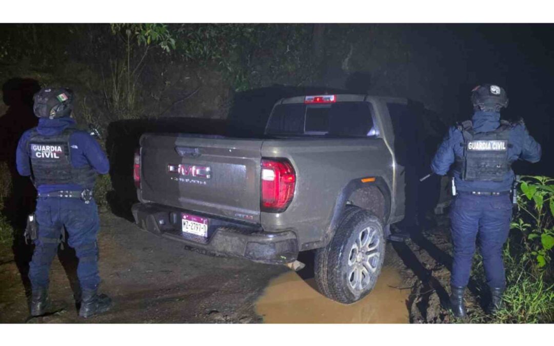 En acción oportuna, Guardia Civil recupera camioneta robada en Uruapan